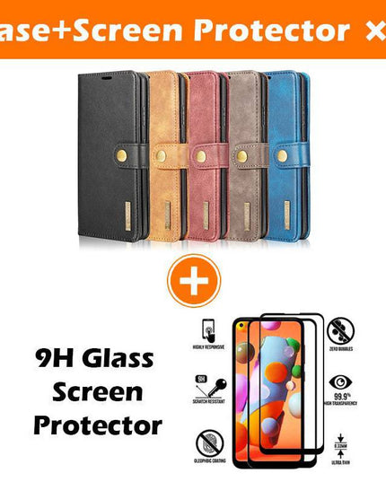 Samsung Galaxy S22 Series Luxury Leather Card Wallet Case - Libiyi