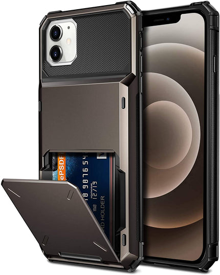 Travel Wallet Folder Card Slot Holder Case For iPhone - Libiyi