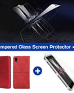 rouge / iPhone XR / Avec [Lot de 2] protecteur d'écran