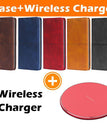 marron foncé / S21 Ultra 5G / Étui + chargeur sans fil