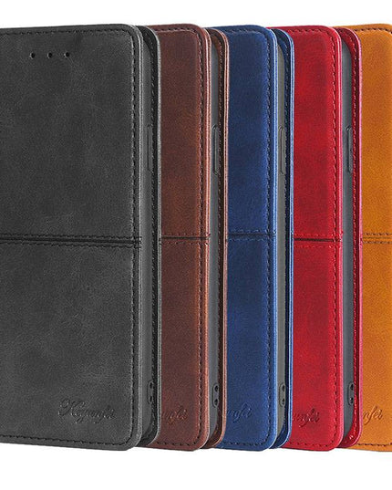 Leather Flip Wallet Cover for Samsung S21 Series - Libiyi