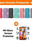 violet clair / iPhone 12 Mini / Étui + [Lot de 2] protecteurs d'écran