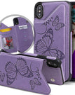 Roxo / Para iPhoneX/XS / Somente caso