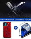 Red / For iPhone 11 / With Screen Protector