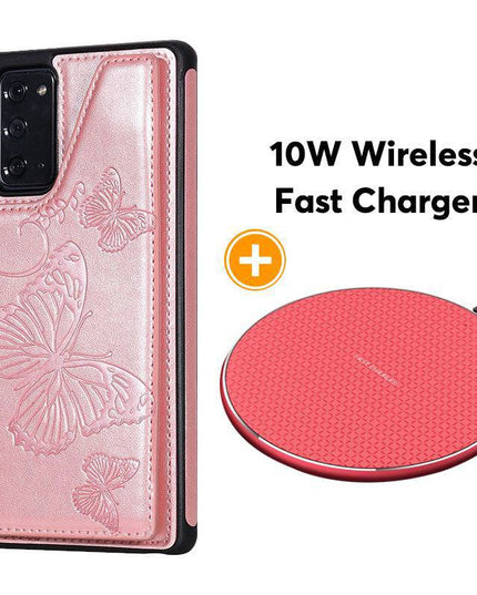 New Luxury Embossing Wallet Cover For SAMSUNG Note 20-Fast Delivery - Libiyi