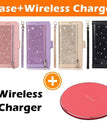 or rose / Note 20 Ultra / Étui + chargeur sans fil