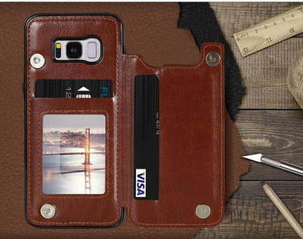 2022 Luxury 4 IN 1  Leather Case For SAMSUNG A Series - Libiyi