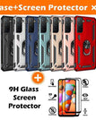 Red / S21 Plus(5G) / With 2-Pack  Screen Protectors