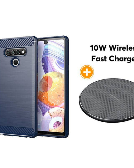 Luxury Carbon Fiber Case For LG K51-Fast Delivery - Libiyi