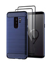 Blue / S9 Plus / With 2-Pack Screen Protectors